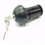 Tankdop met slot Gilera Citta/Tomos Flex/Pack'r/Youngst'r zwart 31.5 mm