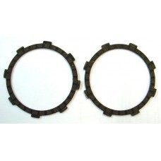 Koppelingsplaat set Yamaha DT/RD-MX/FS1  4 stuks