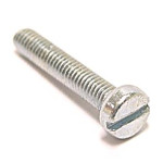 Bout M3x35 sleuf kop