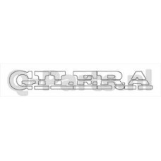 Sticker Gilera wit (tank Gilera Citta) 