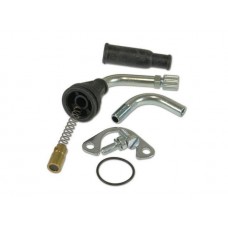 Chokeset Dellorto van electrische choke naar kabelbediening