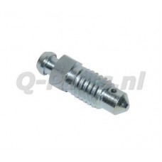 Ontluchtingsnippel remklauw Brembo M8*1.25  Origin. Piaggio