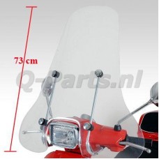 Windscherm Vespa S 50/125/150 hoog 73 cm