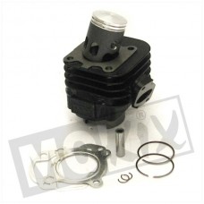 Cilinder Minarelli horizontaal AC 40mm 50cc  Black Trophy