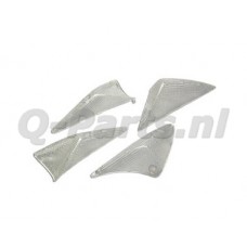 Raw glazenset Peugeot Speedfight 1 + 2 wit