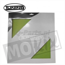 Race gaas neon-groen 30 x 30