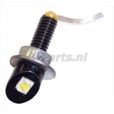 Led lampje met schroefdraad zwart