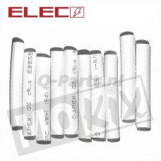 Krimpkous 5.0*40 mm wit 10 stuks