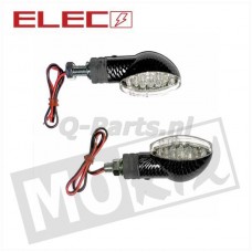 RAW set ovaal LED Carbon