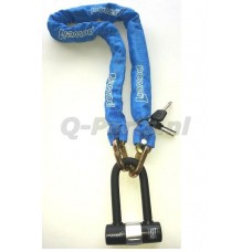 Kettingslot U-beugel Power One 120 cm ART 3* (lange beugel)