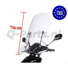 Windscherm Peugeot Kisbee hoog (70 cm)