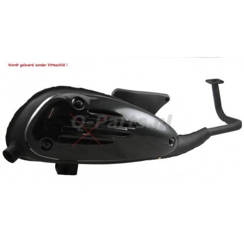 Uitlaat China Classic LX/RL50/AGM VX50 zonder hitteschild