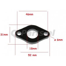 Pakking inlaatspruitstuk SYM/Peugeot 4 Takt dik