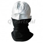 Nekwarmer-Multifunctiedoek zwart Polyester