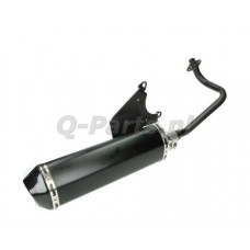 Uitlaat Piaggio 4 Takt 2 kleps Jamarcol model Akrapovic