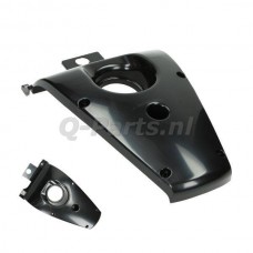 Seatcover/Monoseat Yamaha Aerox tot 2012 zwart "ongespoten"