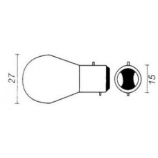Lamp 6 V - 21/5 W BAY 15D