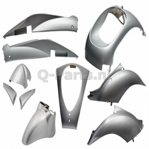 Kappenset Sym Mio zilver metallic