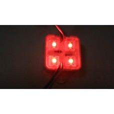 Led blok rood 4 leds