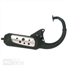 Uitlaat Peugeot Vivacity tot 2008 25 km/h Tecnigas Silent-Pro "open"