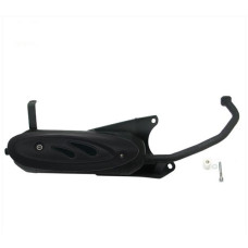 Uitlaat Peugeot Speedfight 3 4 takt  / SYM Fiddle 2, Orbit Tecnigas Silent-Pro black edition (SYM Motor) 