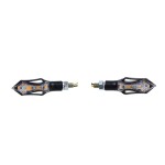 Knipperlichtset led matrix (verloop) bromfiets/motor universeel DMP