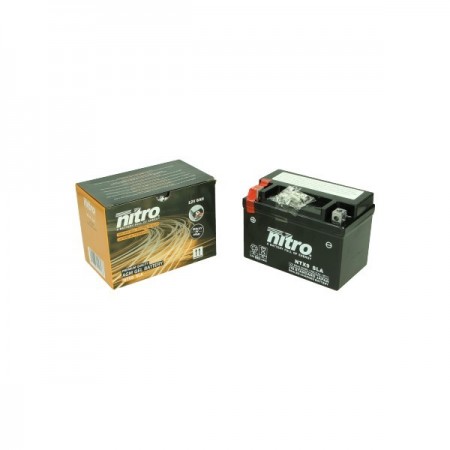 Rollerbatterie 12V 5Ah GEL MXT SLA4L-BS Für Piaggio Zip Base, Sfera, Storm, RST & Mehr - Starterbatterie Ersatz