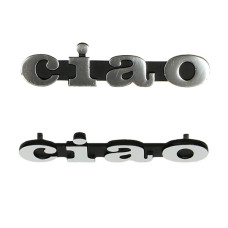 Zijplaatembleem Vespa Ciao oud type