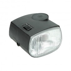 Koplamp Vespa Ciao / Gilera Citta RST zwart