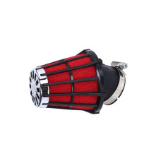 Powerfilter Malossi E5 38mm rood/zwart 043296.50