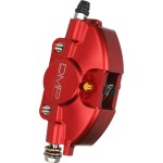 Remklauw CNC Piaggio Zip 2000 / Vespa LX-S-FLY Rood DMP