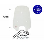 Windscherm China Grande Retro - SYM Cello/Allo hoog 70cm Windscherm China Grande Retro - SYM Cello/Allo hoog 70cm