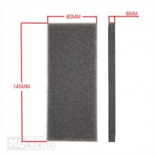 Luchtfilterelement in deksel Peugeot Kisbee