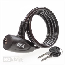 Kabelslot MKX ø8mm 1m lang zwart