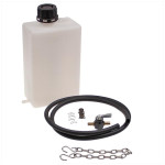 Benzinetank voor proefstand 1.5 ltr. inclusief kraan en slang