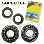 Lager-keerringset Peugeot Horizontaal 2 takt - Ludix/Jetforce/New Vivacity C3 NTN