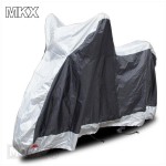 Beschermhoes scooter MKX grijs/zwart PVC 200x32x120  