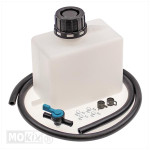 Benzinetank voor proefstand 0.75 ltr. inclusief kraan en slang