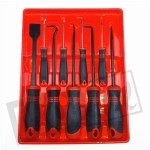 Pakking/keerring schraper/haakset 9 delig