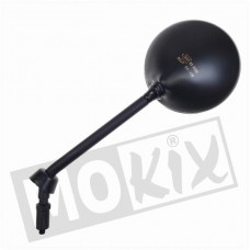 Spiegel Vespa LX/Liberty mat zwart links (rechtse draad)