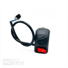 Stuurschakelaar Peugeot New Vivacity vanaf 2008/Kisbee/Speedfight 3/4 rechts nieuw model