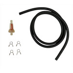Benzineslang / filter kit 5*8 zwart NBR 100cm Benzineslang / filter kit 5*8 zwart NBR 100cm