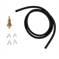 Benzineslang / filter kit  5*8 zwart NBR 100cm
