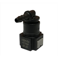 Connector benzineslang injectie scooter E4/E5 haaks 90 grd. Connector benzineslang injectie scooter E4/E5 haaks 90 grd.