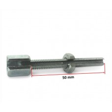 Kabelstelbout M6 x 50 + sleuf