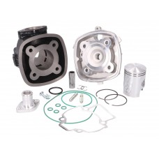 Cilinder Piaggio LC 50 cc DR inclusief cilinderkop