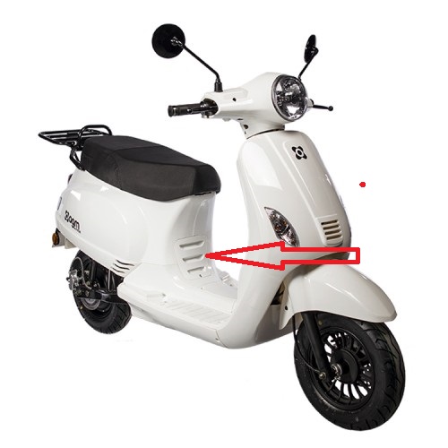 Deksel - Inspectieluik China LX / AGM VX50 wit