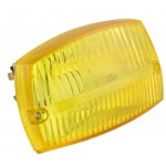 Koplamp-glas Gilera Citta / Vespa Ciao oud model Geel F265/V-GI