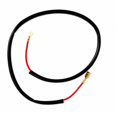 Kabel ontsteking-bobine Gilera Citta - Vespa Ciao/Bravo/Si (contactpunten blok) zwart