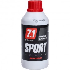transmissie-olie malossi 80W90 7.1 Vespa 250mL fles pk50 schakel 7614336b